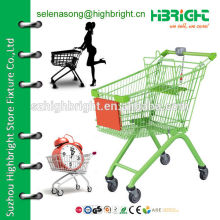 Metal Wire Shopping Trolley Cart